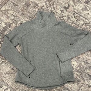 Gray Pullover Sweatshirt